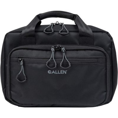 Allen Company Double Pistol Bag, 2-Sub Compact Handguns Under 6, Black