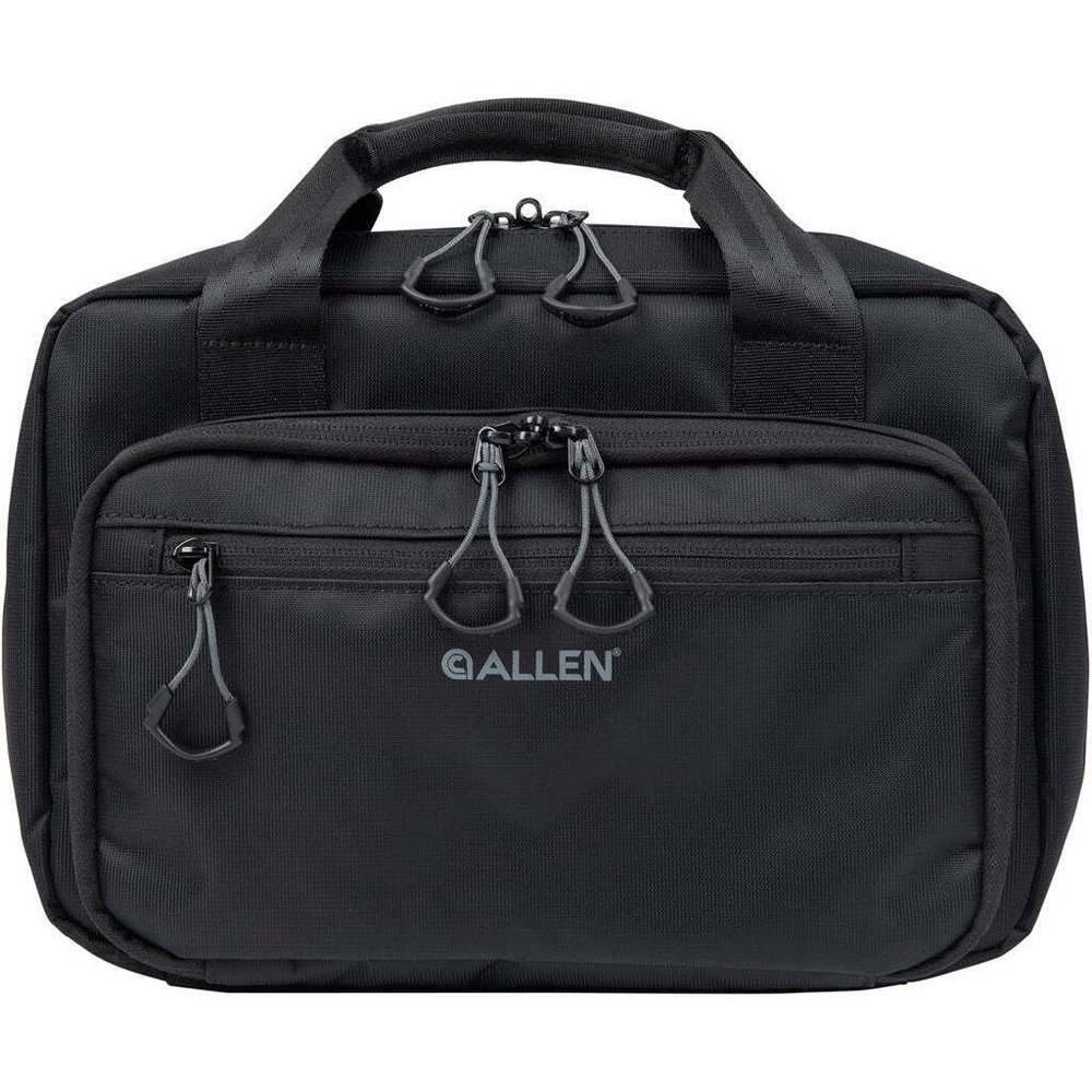 Allen Company Double Pistol Bag, 2-Sub Compact Handguns Under 6, Black