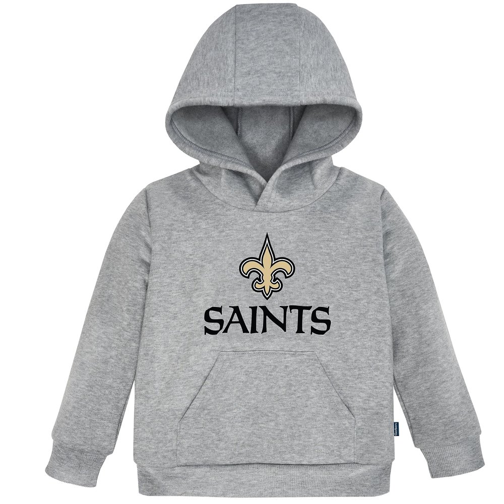 Gerber NFL Toddler Boys' Fleece Hoodie, New Orleans Saints, 3T Team Color