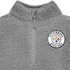 Gerber NFL Toddler Boys' 1/4 Zip Sherpa Pull-Over, Pittsburgh Steelers, 2T Team Color view 4