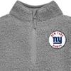 Gerber NFL Toddler Boys' 1/4 Zip Sherpa Pull-Over, New York Giants, 5T Team Color view 3