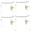 4PCS Fishing Lure Trap Basket,Portable Fishing Bait Cage Fish Tackle Accessories (50g 4 for Sale) view 1
