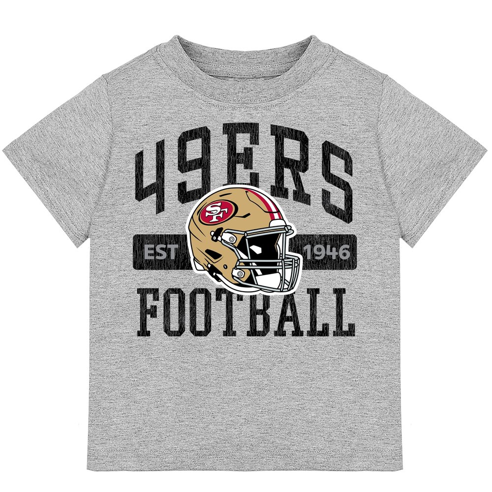 Gerber NFL Toddler Boys' Short Sleeve Tee Shirt, San Francisco 49Ers, 4T Team Color