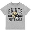 Gerber NFL Toddler Boys' Short Sleeve Tee Shirt, New Orleans Saints, 3T Team Color view 1