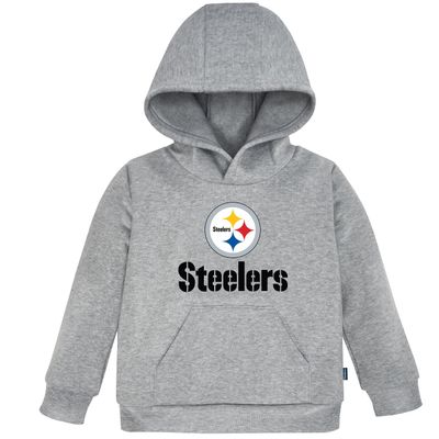 Gerber NFL Toddler Boys' Fleece Hoodie, Pittsburgh Steelers, 3T Team Color