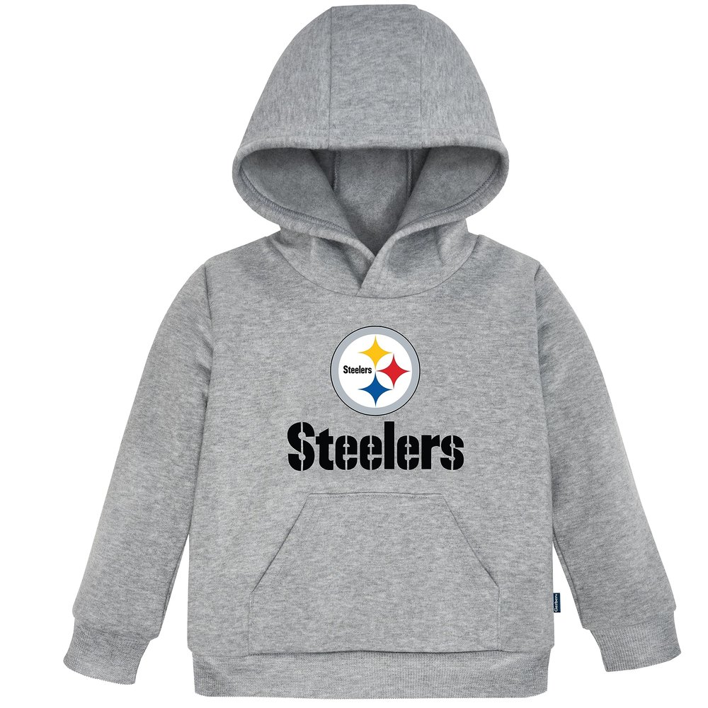 Gerber NFL Baby & Toddler Fleece Hoodie, Pittsburgh Steelers, 12 Months Team Color