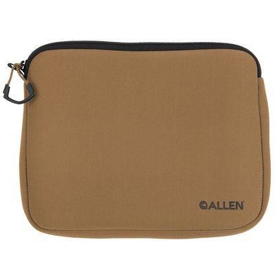 Allen Company Neoprene Pistol Pouch, Full-Size Handguns up to 9, FDE