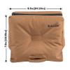 Allen Company Unfilled Shooting Bench Bag, Tan/Black view 2