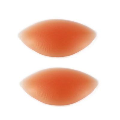 1 Pair Silicone Bra Inserts Push up Bra Pads Push Up Gel Bikini Bra Padding Bust Enhancer Bra Padding Booster Pads Nude