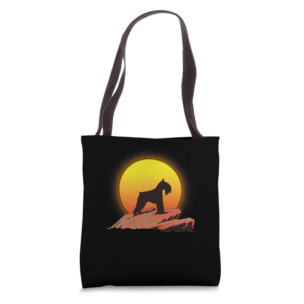 Schnauzer Standard Miniature & Giant-Schnauzer Dog Tote Bag