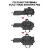 Allen Company Eliminator Range Bag & Portable Shooting Rest System, Charcoal view 4