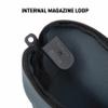 Allen Company Neoprene Pistol Pouch, Full-Size Handguns up to 9, Charcoal view 3