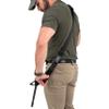 Allen Company Tac-Six Citadel Connect Double Point Firearm Sling, QD Swivel & Ladder Buckle, Black view 3