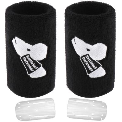 Kettlebell Wrist Guards for Men and Women, Tceapoo Sports Wrist Sleeve Athletics Sweatband Wrist Support Wrist Bands for Kettlebell Training, Weightlifting, Powerlifting and Crossfit (1 Pair)
