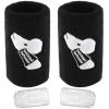 Kettlebell Wrist Guards for Men and Women, Tceapoo Sports Wrist Sleeve Athletics Sweatband Wrist Support Wrist Bands for Kettlebell Training, Weightlifting, Powerlifting and Crossfit (1 Pair) view 1