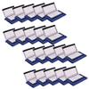 Careworx Play Wristband (Youth) with Triple Windows Perfect for Football Plays, Softball Signs & Baseball (20 Pack) (Navy Blue) view 1