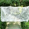 CHEVVY White Camouflage Net Snow Camouflage, Large Size Military Reinforced Hunting UV Protection Decoration 2X3 2X6 2X8 3X3 3X4 3X6 4X4 4X6 5X5 6X10 10x10m (Size : 2x10m/6.6x32.8ft) view 2