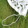 CHEVVY White Camouflage Net Snow Camouflage, Large Size Military Reinforced Hunting UV Protection Decoration 2X3 2X6 2X8 3X3 3X4 3X6 4X4 4X6 5X5 6X10 10x10m (Size : 2x10m/6.6x32.8ft) view 3