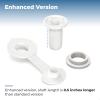 1.5" Shaft Length Cooler Drain Plug Assembly Replacement for Coleman Xtreme Coolers 50 qt, 58 qt, 82 qt Part Number:5010005241,Rubbermaid Cooler Accessories,Cooler Parts Fits Most Coolers view 2
