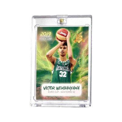 2019 First Lightning H.S. Victor WEMBANYAMA Rookie Promo Card RC #32