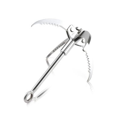 Outdoor Climbing Hook, Climbing Claw, Fishing Anchor Hook, Outdoor Survival Tool, Stainless Steel Climbing Equipment, Collapsible, Self-Defense Tool, Hunting Equipment, Camping Equipment