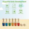 PlanToys Bowling Set Wooden Montessori Gross Motor Kids Play Toy for Kids view 4