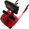 Iron Bar Deluxe Multi-Function Deep Sissy Squat Bench 8-in-1 Home Gym Workout Station Leg Exerciser for Strong Quads/Glutes + 2 Handles, Ab Core Workout Training Push Up Sit Up Exercise Machine Red view 3