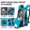 IX INOXTO Hydration Pack Backpack, Lightweight Water Backpack with 2L Hydration Bladder Daypack for Men Women,Running Hydration Vest for Trail Running Hiking Cycling Race Climbing (Light Blue) view 3