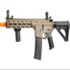 Lancer Tactical Gen 3 Hellion MLOCK 10" Airsoft M4 AEG Rifles with Delta Stock (Tan) view 3
