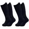 Olreco Black Soccer Socks Youth Soccer Socks Toddler Knee High Socks for Girls Socks Toddler Soccer Socks Kids Boys Dress Socks view 3