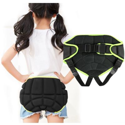 MioCloth 3D Kids Teens Butt Protection Pad Crush Guard Tailbone Hip Padded Shorts for Skiing Skating Snowboarding Skateboarding