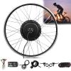 Oiyekntd Front Hub Motor Conversion Kit, 48V 250W 500W 1000W Front Wheel Electric Bike Conversion Kits with LED880 Display, Brushless Hub Motor E-Bike Conversion Kit,48V1000W-20 view 1