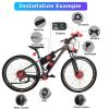Oiyekntd Front Hub Motor Conversion Kit, 48V 250W 500W 1000W Front Wheel Electric Bike Conversion Kits with LED880 Display, Brushless Hub Motor E-Bike Conversion Kit,48V1000W-20 view 3
