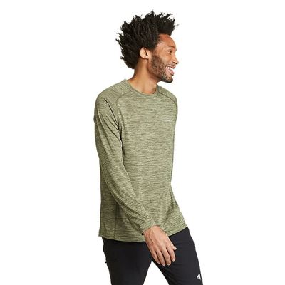 Eddie Bauer Men's Resolution Long-Sleeve T-Shirt, Sprig, XX-Large