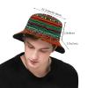 African Bucket Hat for Men Women Packable African Art Sun Hats Fisherman Outdoor Summer Travel Hiking Beach Caps view 3