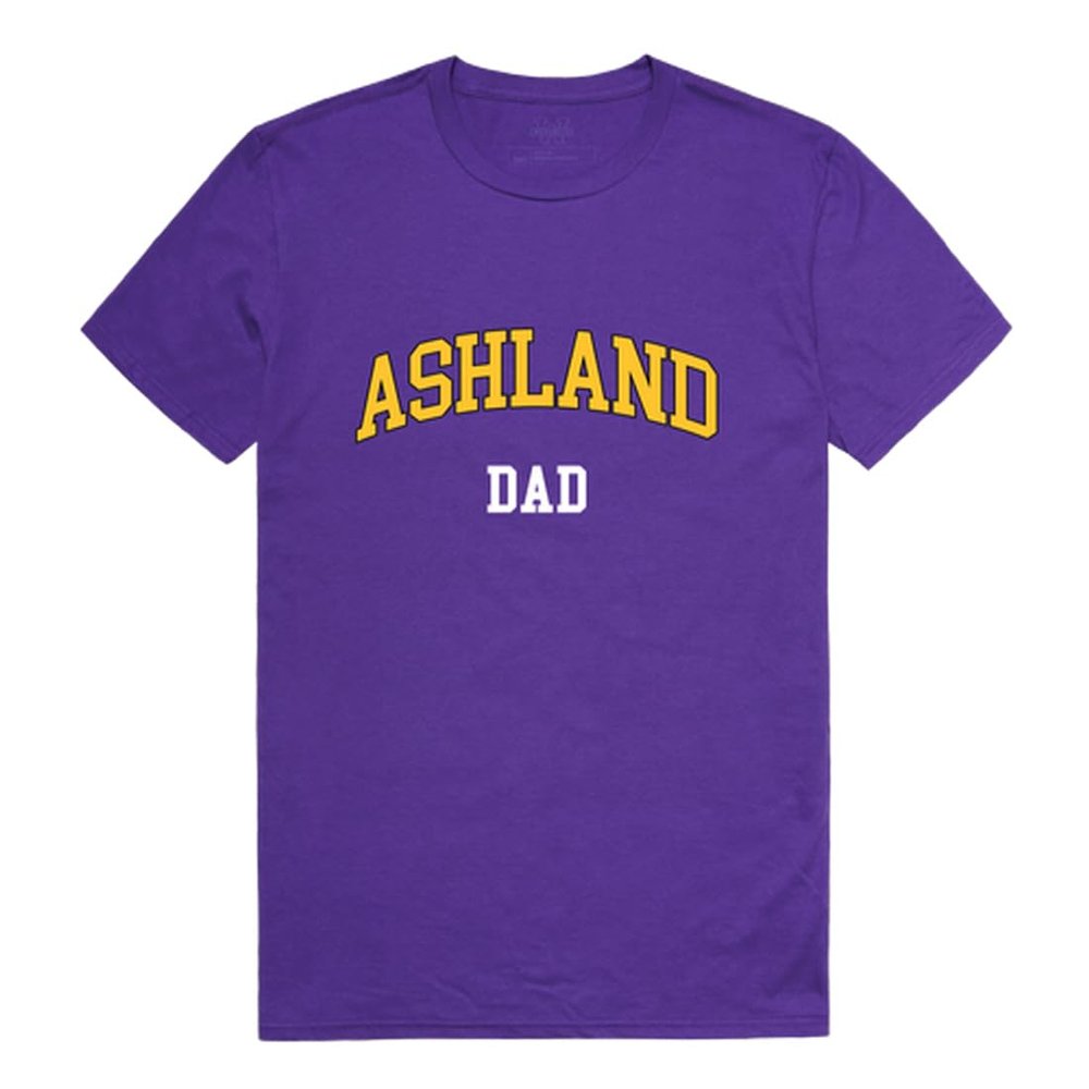 Ashland University Eagles Dad Tee T-Shirt - Pruple, Small