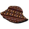 African Bucket Hat for Men Women Packable African Art Sun Hats Fisherman Outdoor Summer Travel Hiking Beach Caps view 2