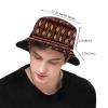 African Bucket Hat for Men Women Packable African Art Sun Hats Fisherman Outdoor Summer Travel Hiking Beach Caps view 3