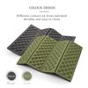 2 Pack Sitting Pad for Backpacking, Sit Upon Pads Camping Hiking,Outdoor Foam Folding Mat, Small Seat Cushion, Compfort, Portable and Lightweight Green 2PCS view 3