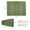 2 Pack Sitting Pad for Backpacking, Sit Upon Pads Camping Hiking,Outdoor Foam Folding Mat, Small Seat Cushion, Compfort, Portable and Lightweight Green 2PCS view 4