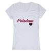 State University of New York at Potsdam Bears Script Womens Tee T-Shirt - White, X-Large view 1