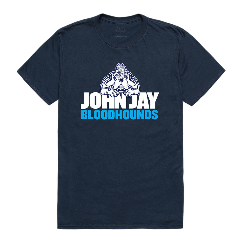 John Jay College Bloodhounds The Freshmen Tee, Navy, X-Large