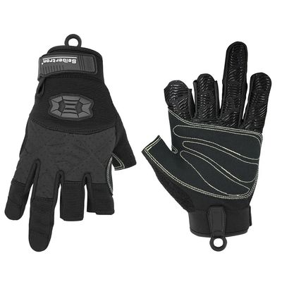Seibertron M.F.O.S.G-4 Three Fingerless Gloves for Rescue and Water Sports Black XL