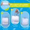 Handepo 12 Pcs Microfiber Workout Gym Towels, 360 GSM 12 x 30 Inch Gentle and Fast Drying Absorbent Towels for Men Women Yoga Travel Sports(White) view 4