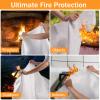 KANHIRO Fire Blanket Emergency for Home Kitchen - Fiberglass Fire Suppression Blanket Great for School, Fireplace, Grill, Car, Office, Warehouse (2 Pack, 39 in X 39 in) view 4