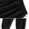 Kung Fu Suit for Unisex Kids Long Sleeve Black Martial Arts Taichi Traditional Uniform view 4