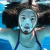 Full Face Snorkel Mask, Snorkeling Mask with Detachable Camera Mount, 180 Panoramic Anti-Fog Anti-Leak Diving Mask for Adult and Kids (Black Green, Large/X-Large) view 2