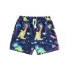 Baby Wetsuit Toddler Boys Cartoon Dinosaur Printed Swim Trunks Kids Boys Bathing Suit Swimsuit (Dark Blue, 12-18 Months) view 1