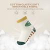 Aroveea Non Slip Grip Ankle Baby Socks 12 Pack for Toddler Boys and Girls Kids,Infant Cute Cotton Baby Socks view 2