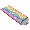 QOOMO Rainbow Butterfly Printed Camping Sleeping Bags,3 Season Warm & Cool Weather,Lightweight,Waterproof Sleeping Bags for Adults & Kids,Traveling,and Outdoors,Camping Gear Equipment,31x90inch view 3